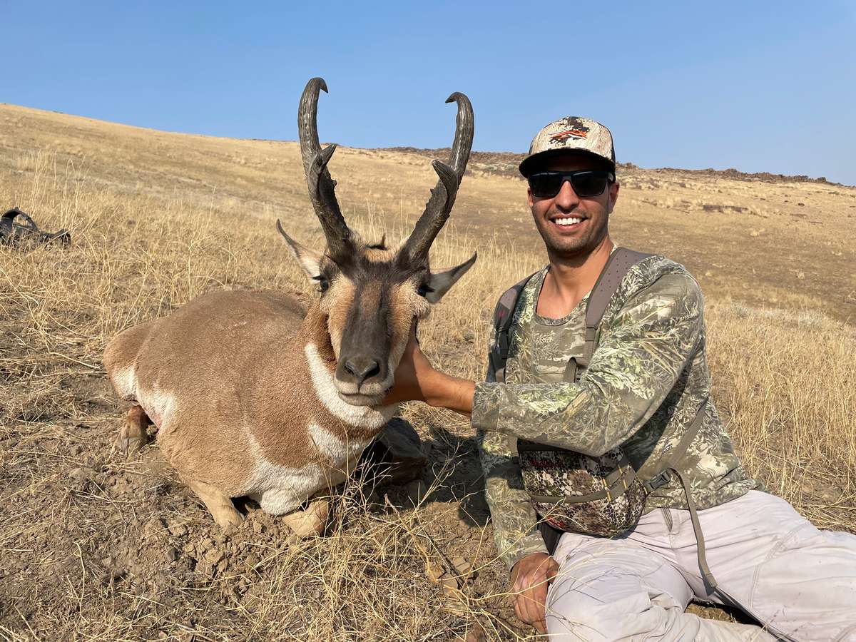 Antelope Hunter with Antelope